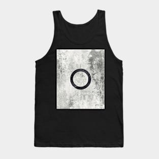 Concrete Circle Texture Tank Top